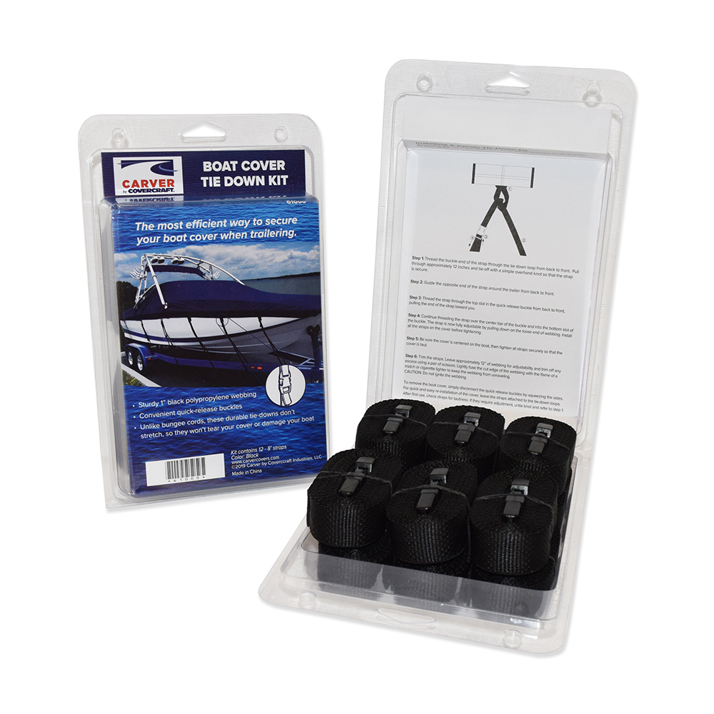 Boat Cover Tie Down Kit – Carver by Covercraft